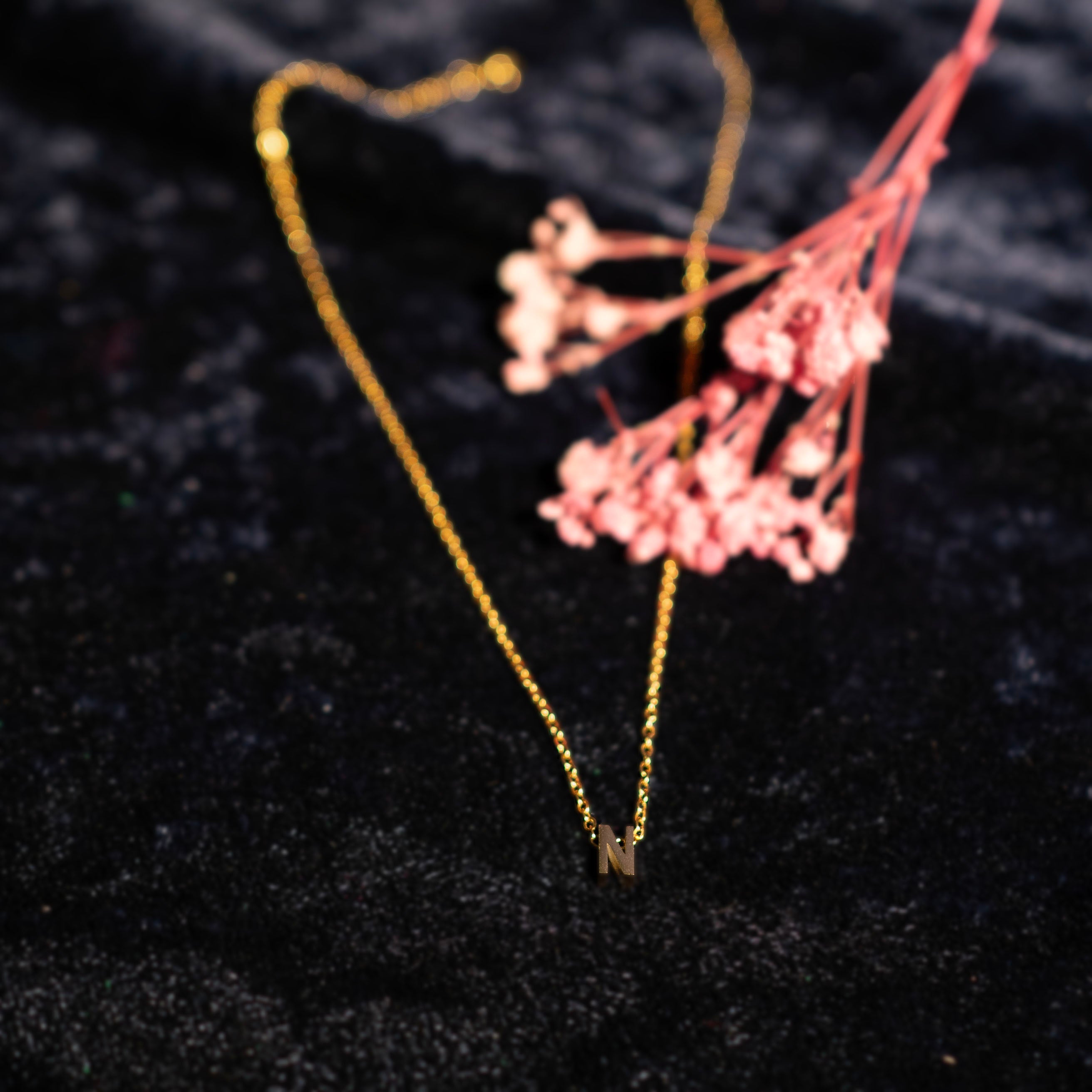 Initial Pendant Necklace