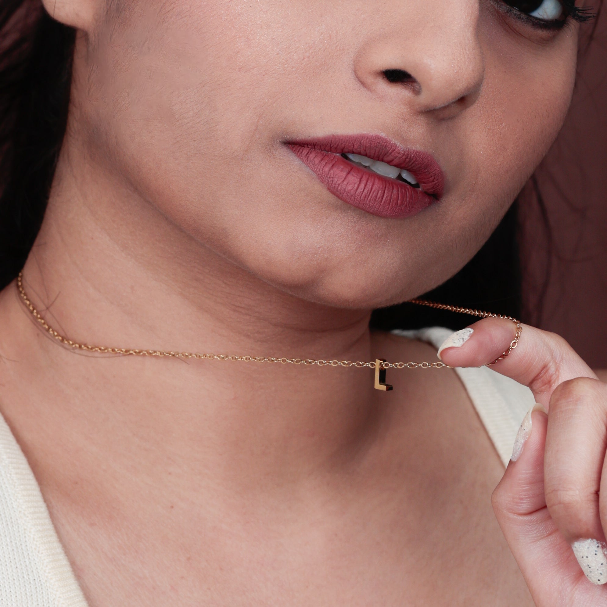 Initial Pendant Necklace