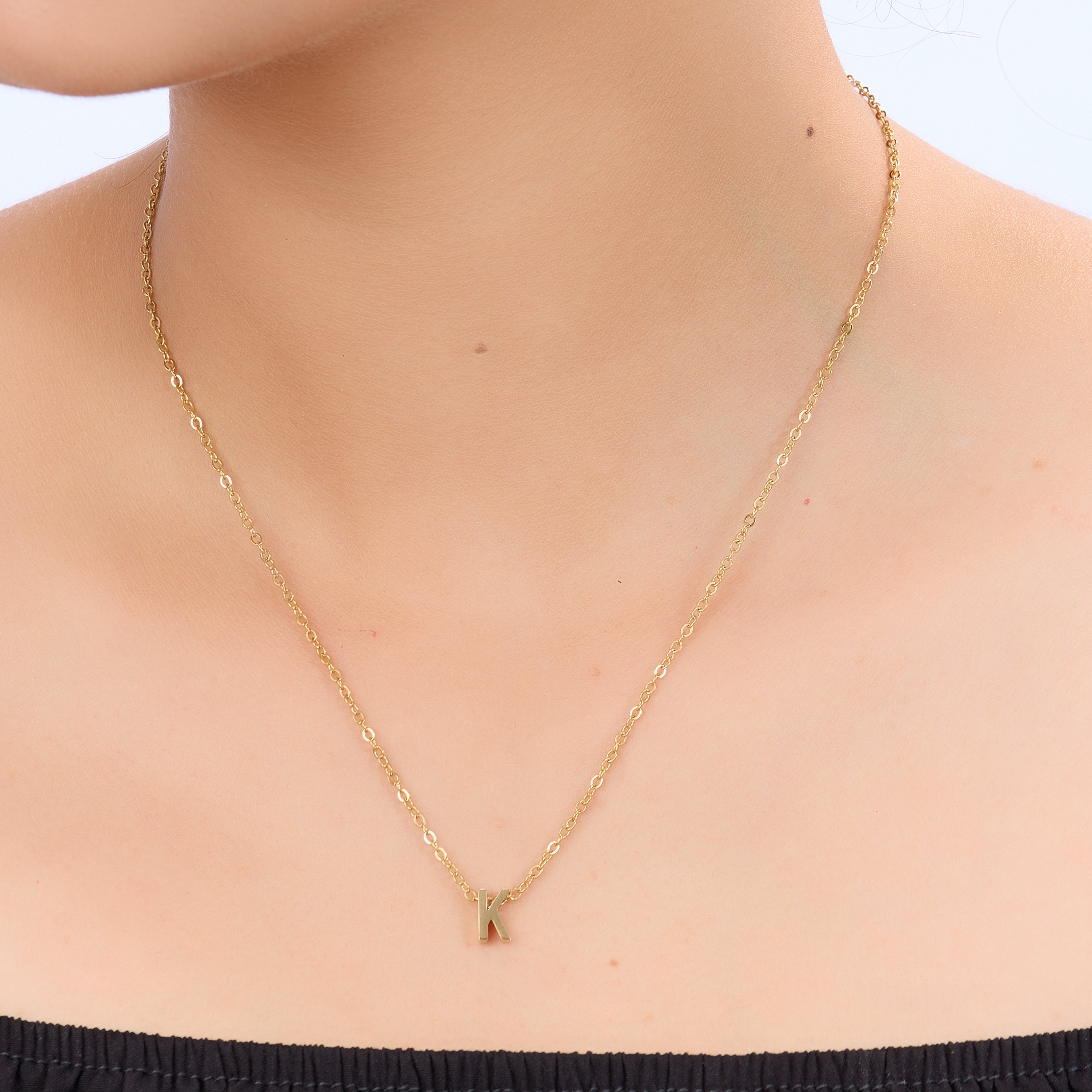 Initial Pendant Necklace