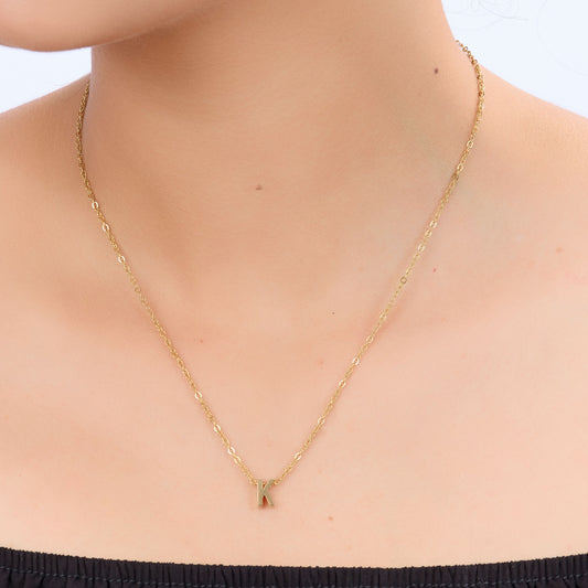 Initial Pendant Necklace
