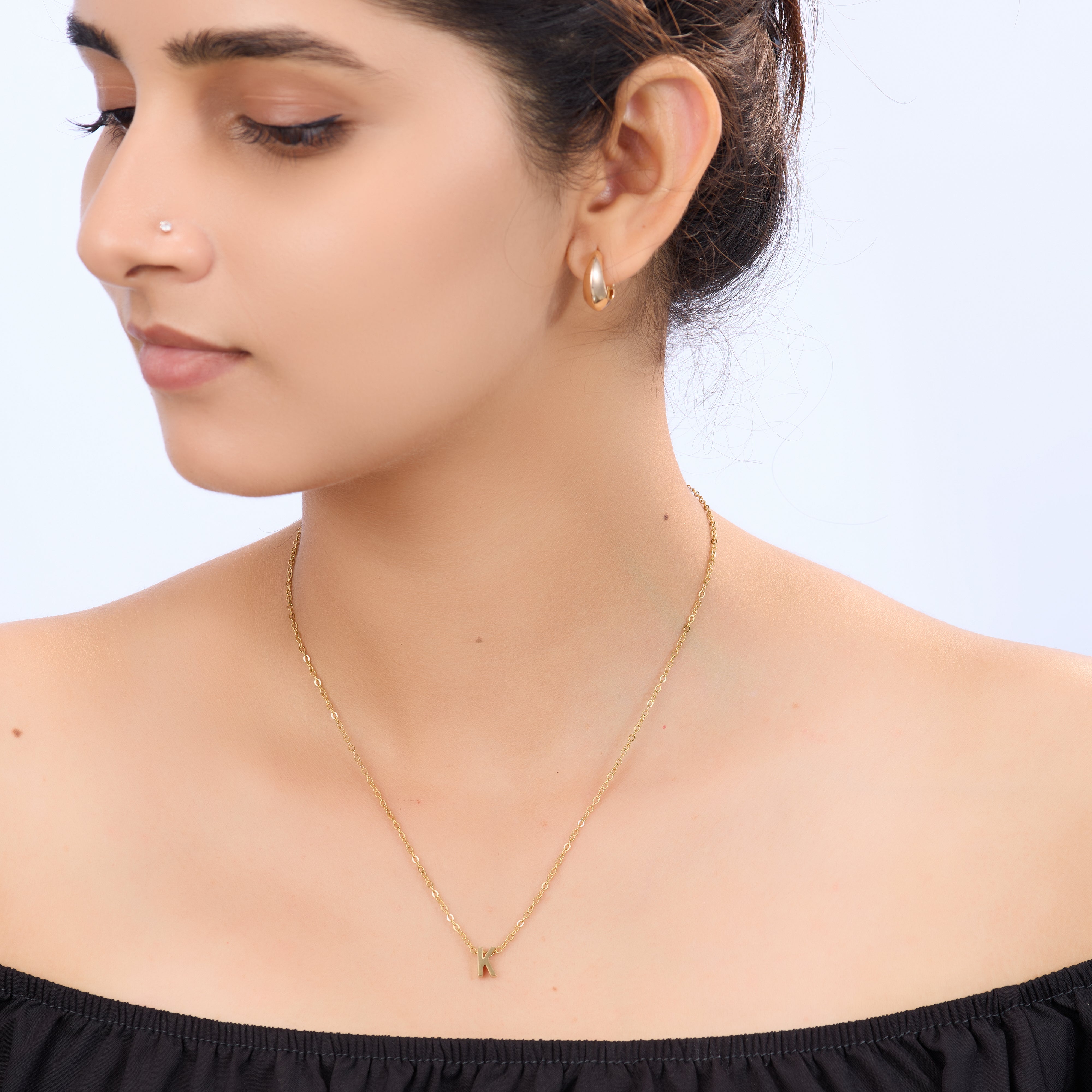 Initial Pendant Necklace