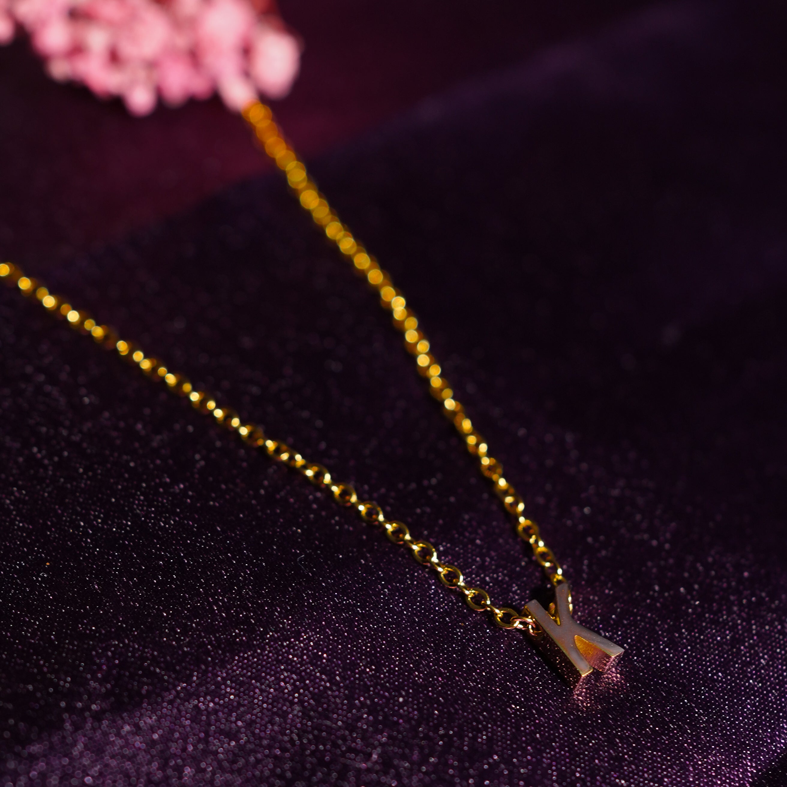 Initial Pendant Necklace