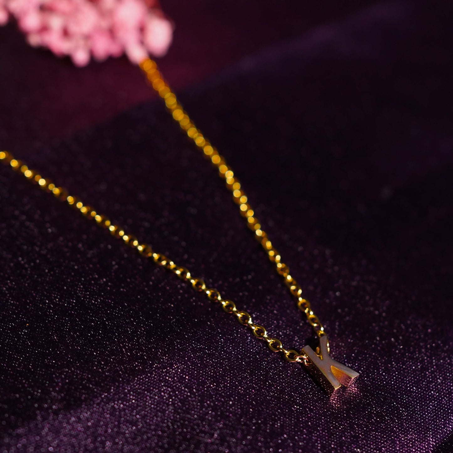Initial Pendant Necklace