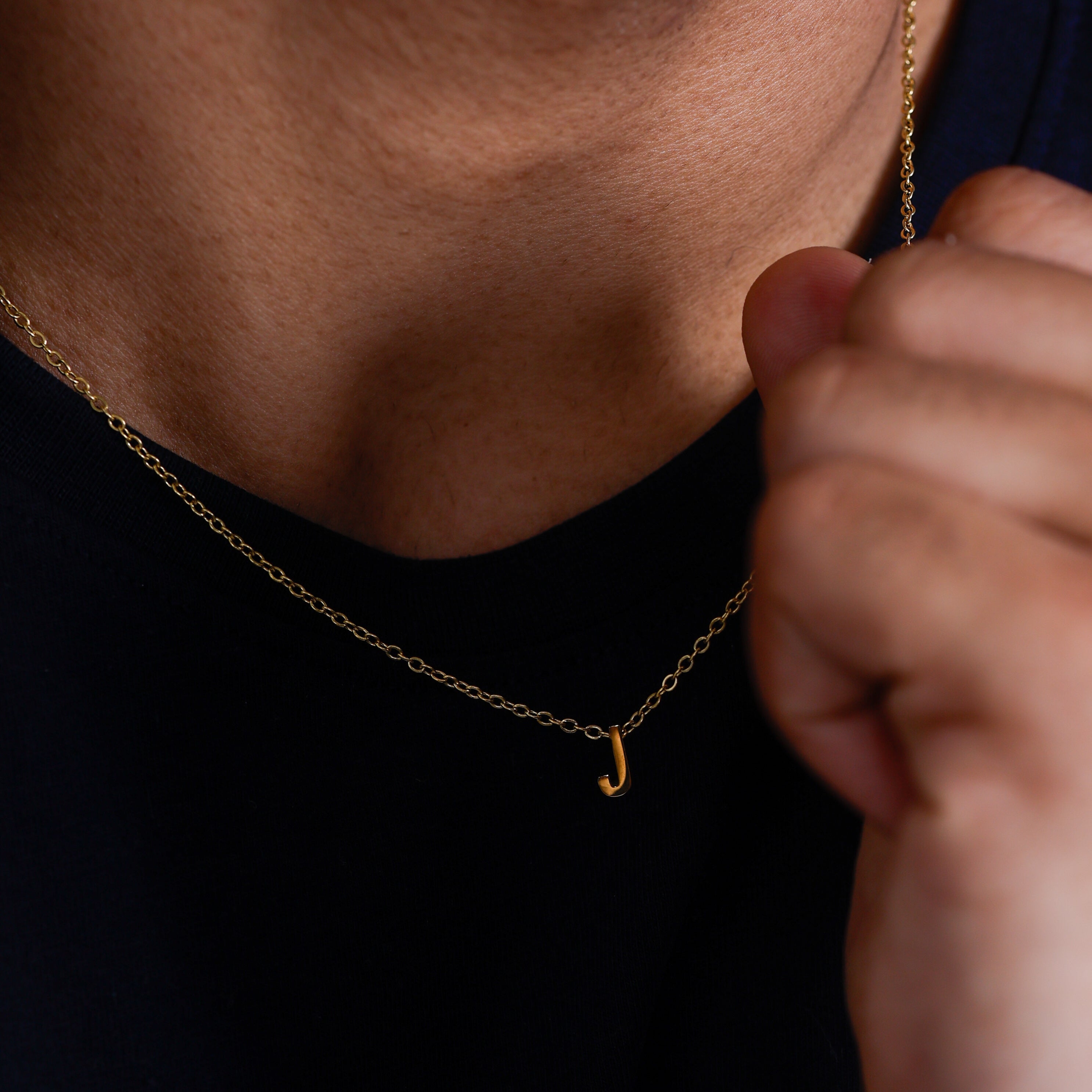 Initial Pendant Necklace