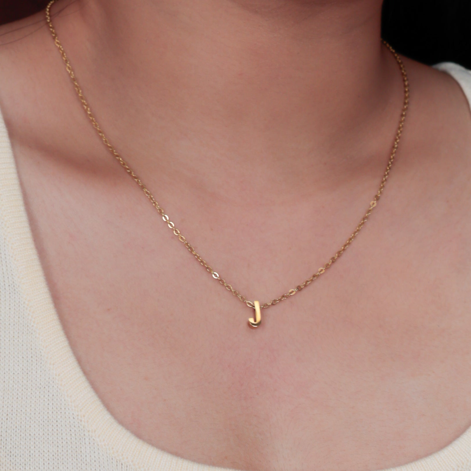 Initial Pendant Necklace