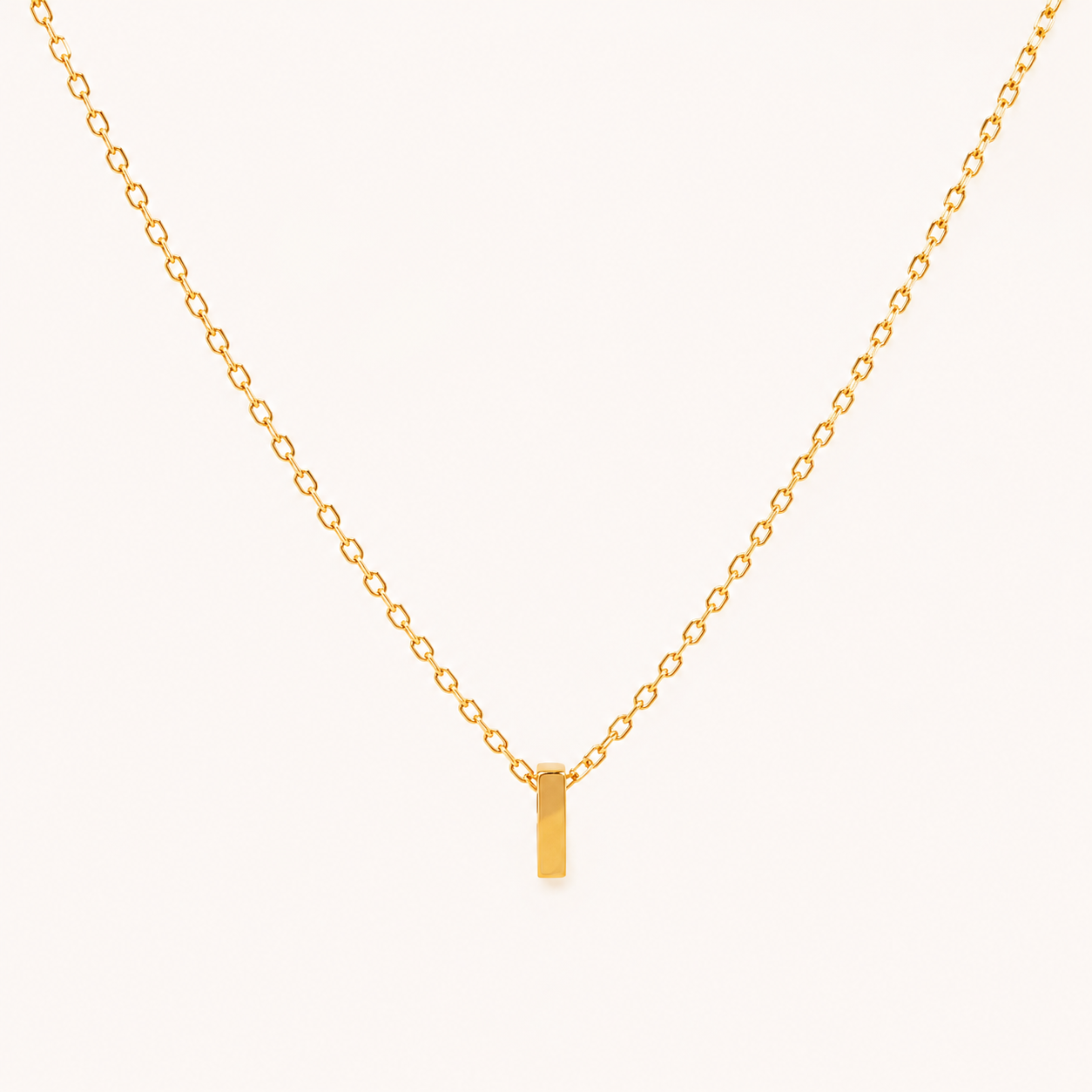 Initial Pendant Necklace