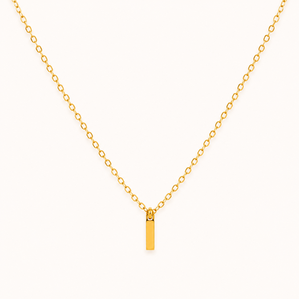 Initial Pendant Necklace