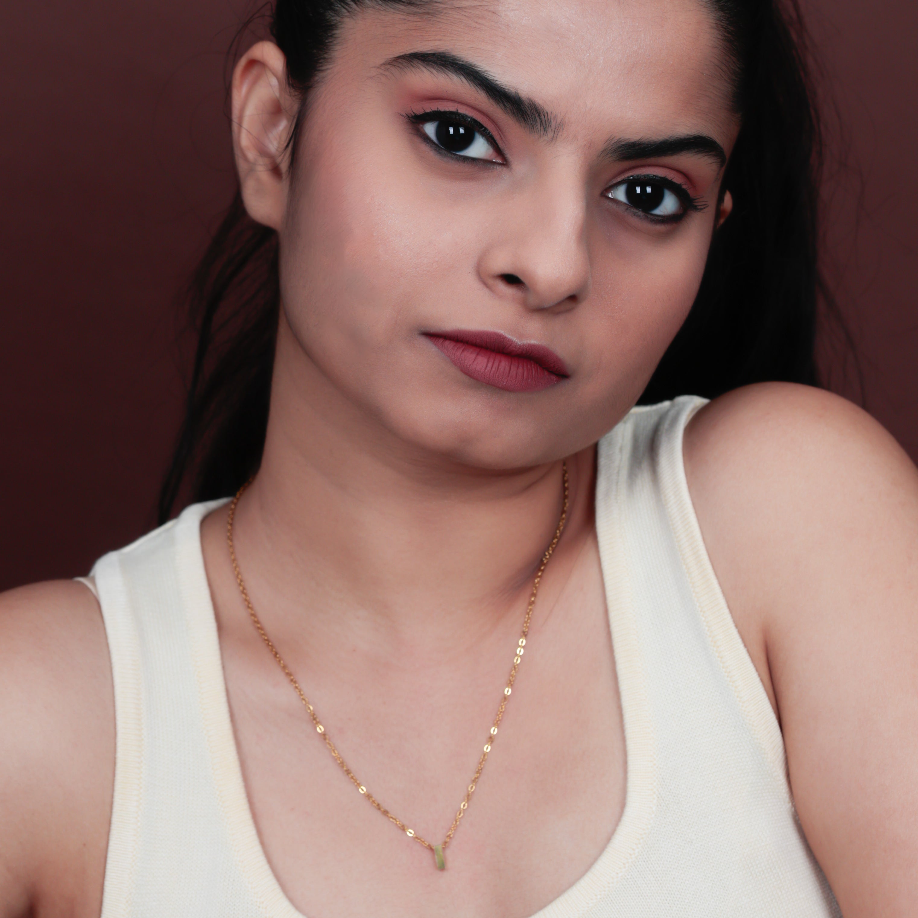 Initial Pendant Necklace