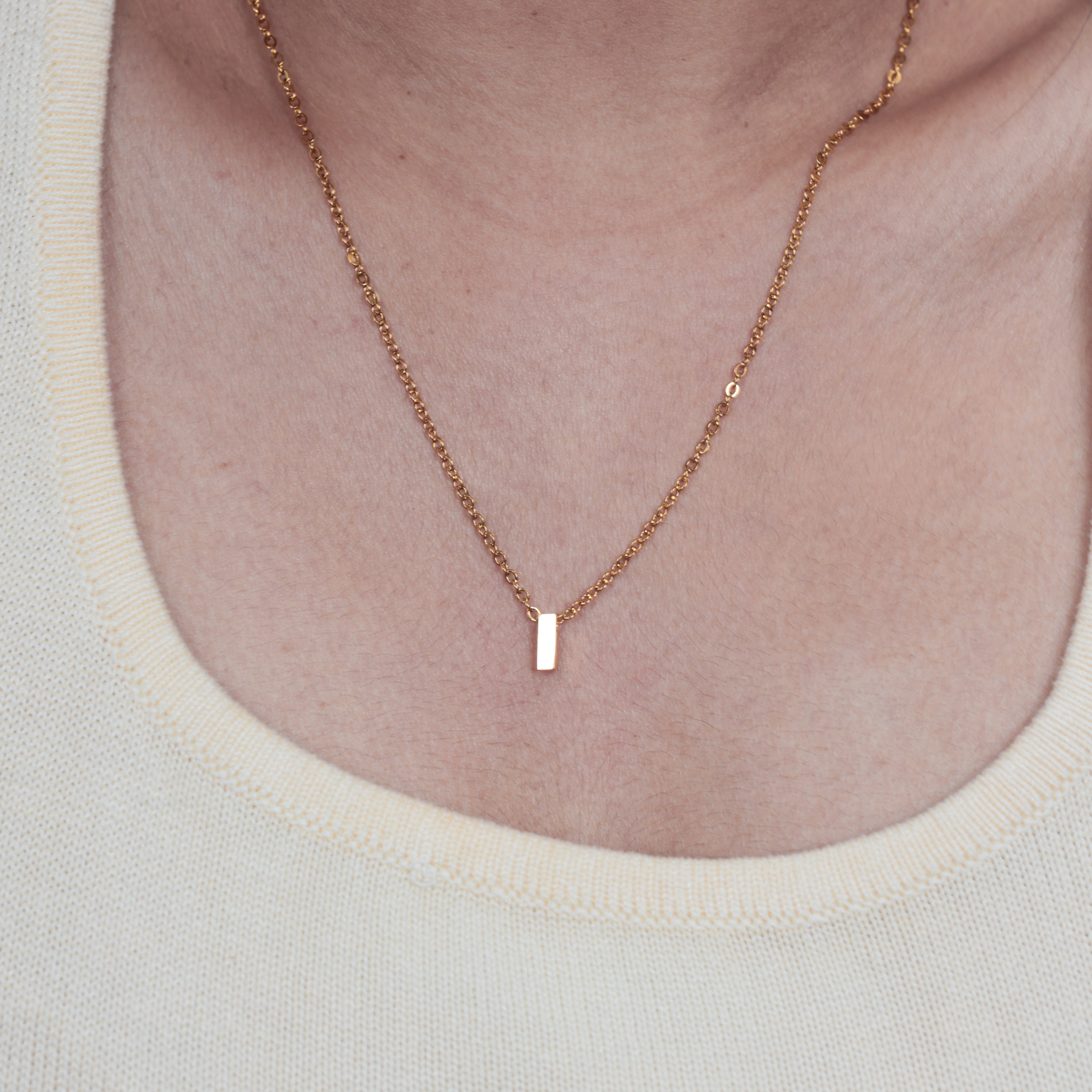 Initial Pendant Necklace