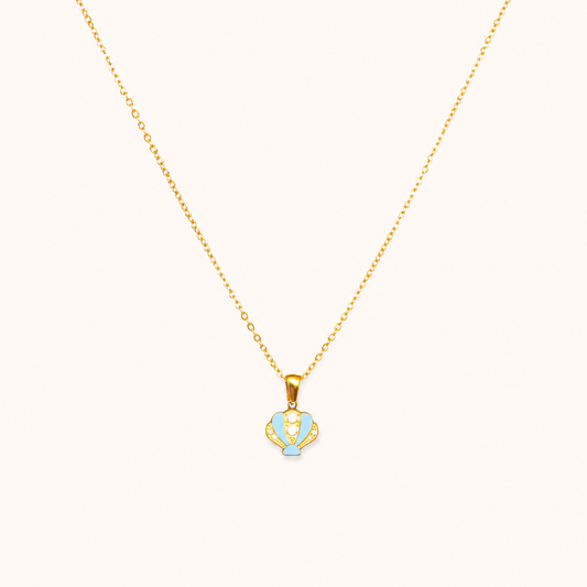Air Baloon Gold Pendant Necklace