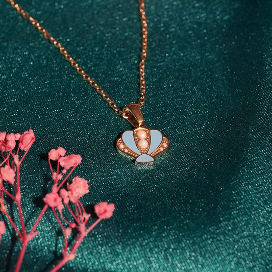 Air Baloon Gold Pendant Necklace