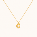 Sweet Golden Pea Necklace