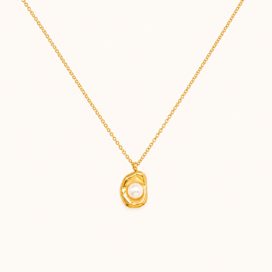Sweet Golden Pea Necklace