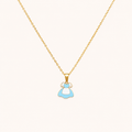 Sweet Frock Gold Pendant Necklace