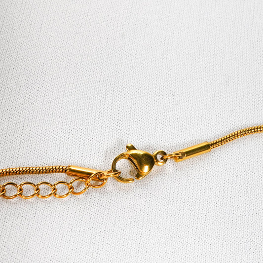 Elegant Pearl Clavicle Gold Necklace