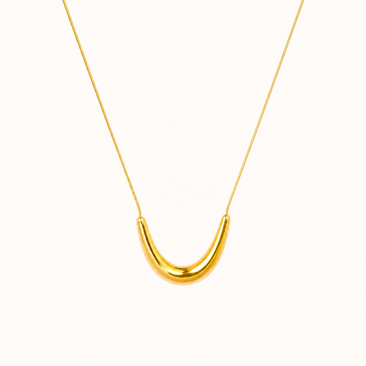 French Vintage Arc Necklace