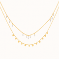 Heart Charm Gold Necklace
