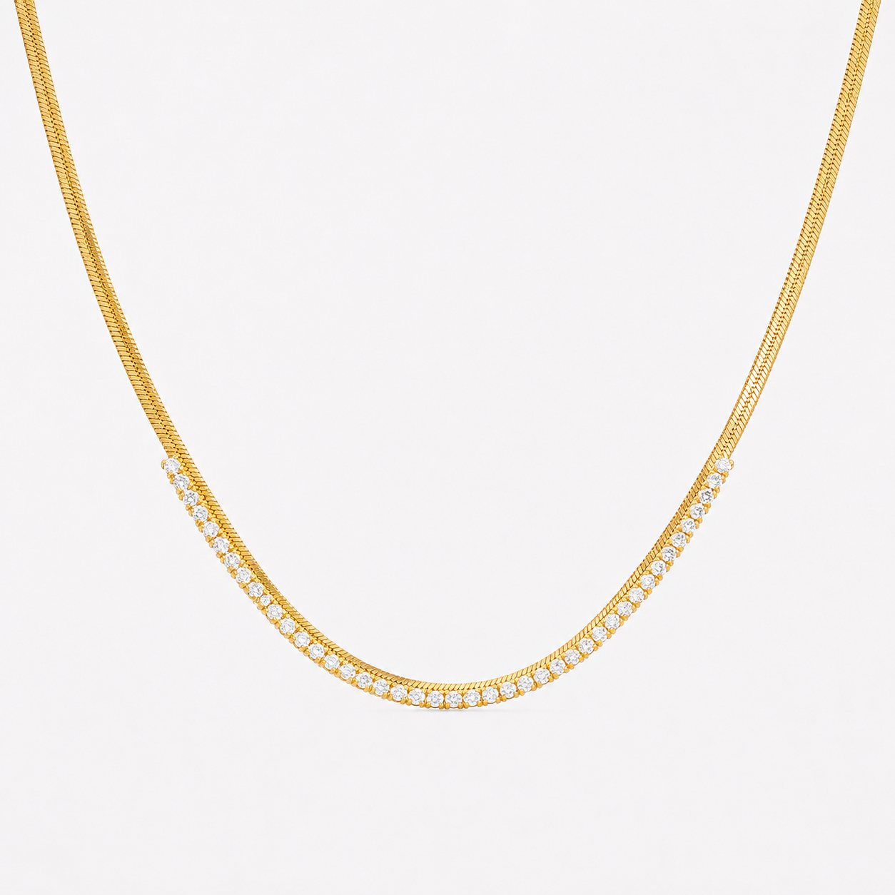 Elegant Gold Snake Chain Necklace