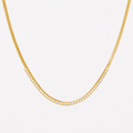 Elegant Gold Snake Chain Necklace