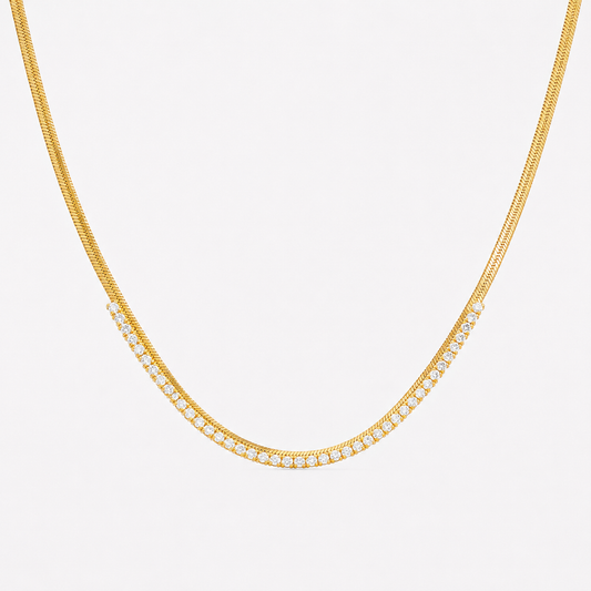 Elegant Gold Snake Chain Necklace