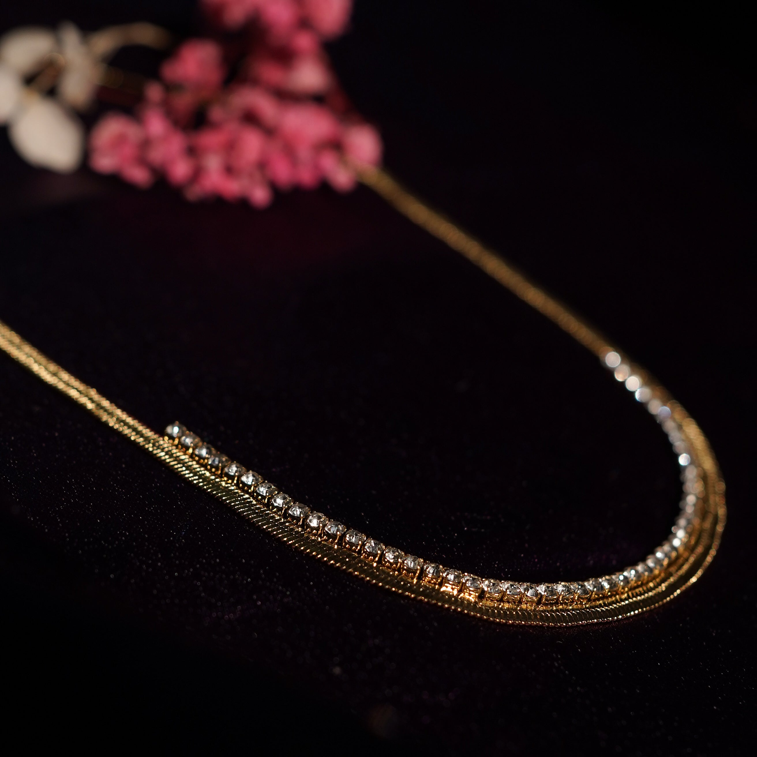 Elegant Gold Snake Chain Necklace