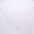 Minimal Steel-Tone Finish Necklace