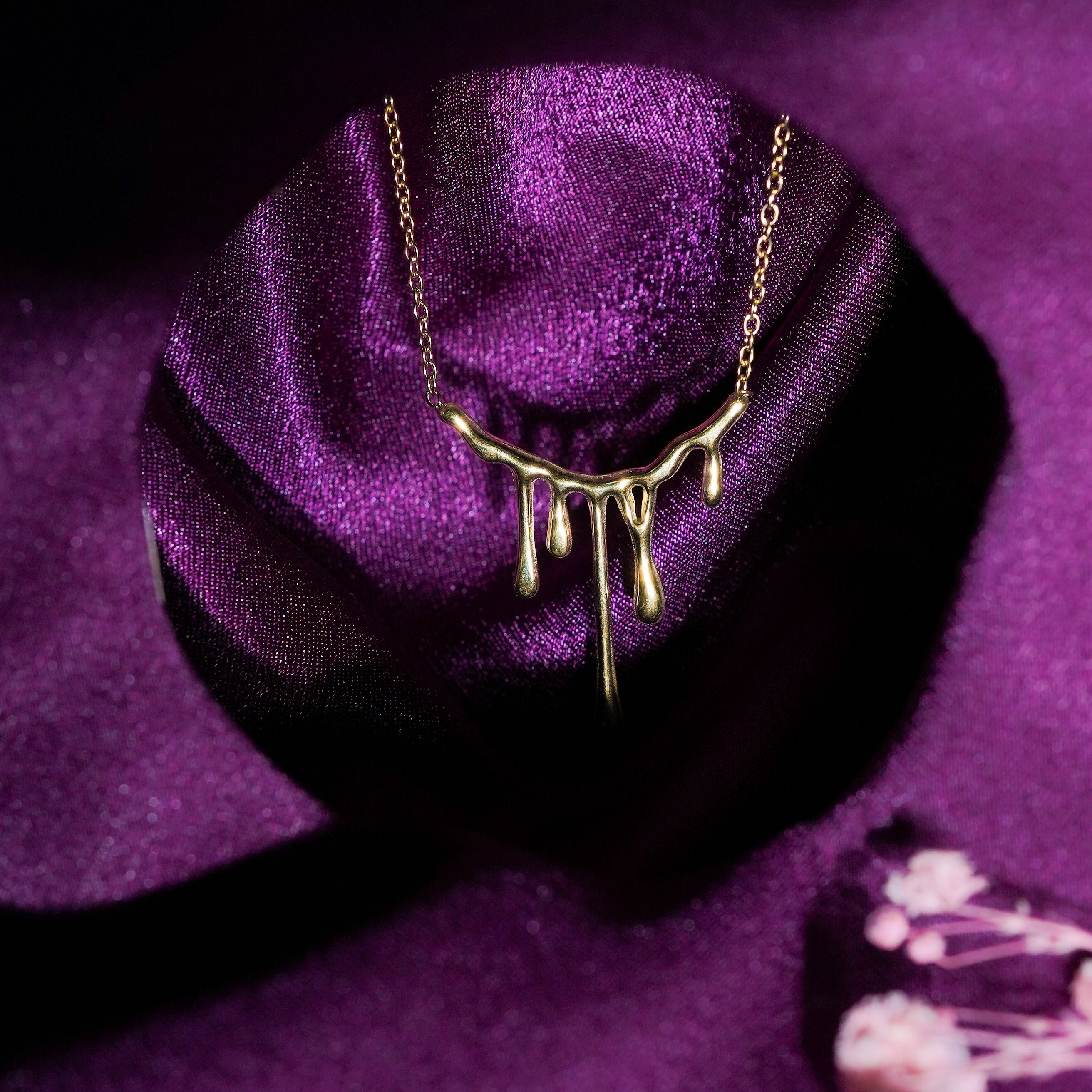 Molten Drip Necklace