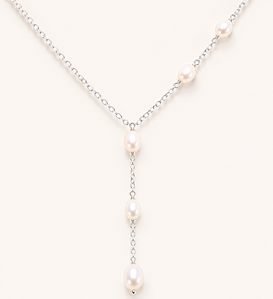Double Layer Pearl Elegance Necklace