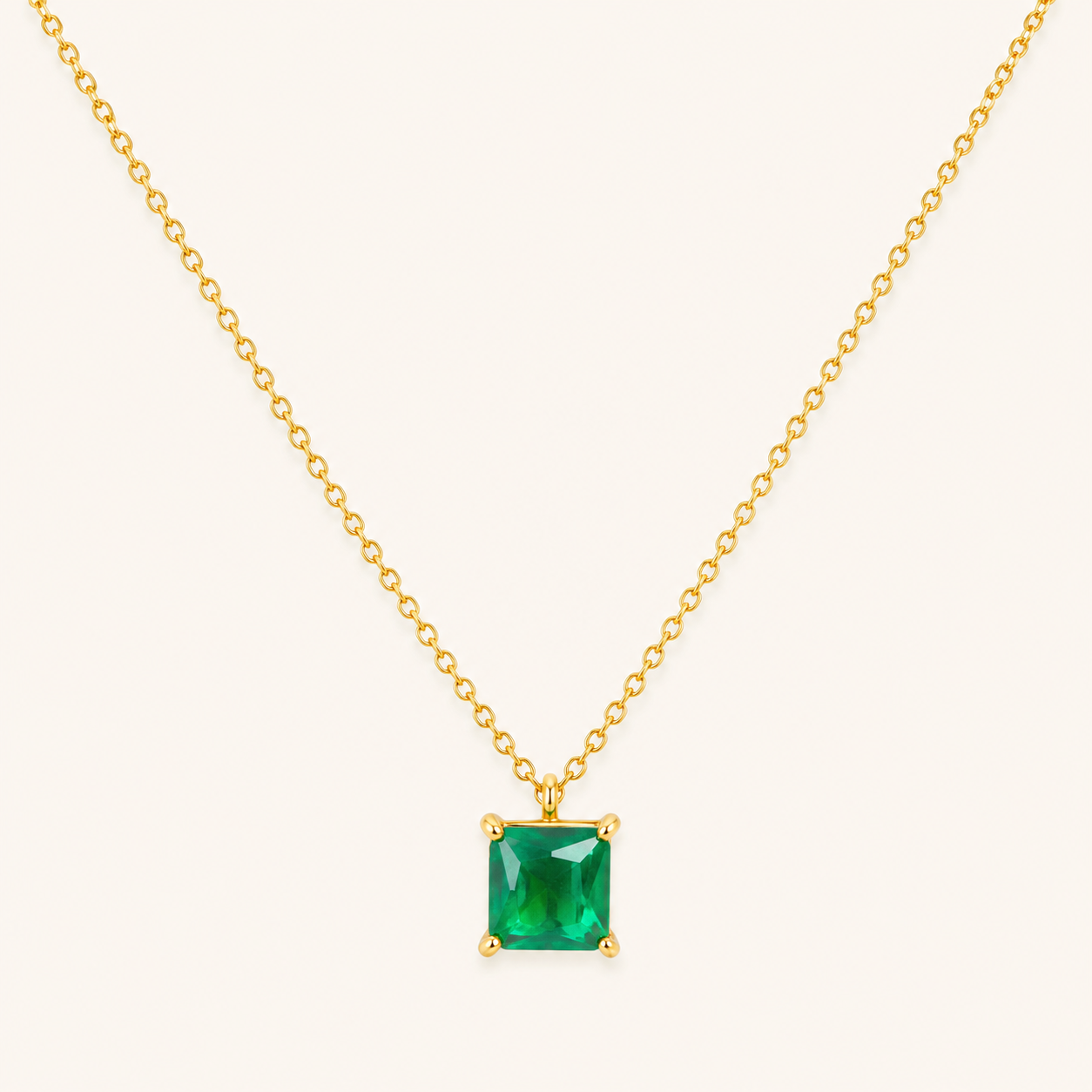 Emerald Glow Necklace