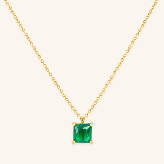 Emerald Glow Necklace