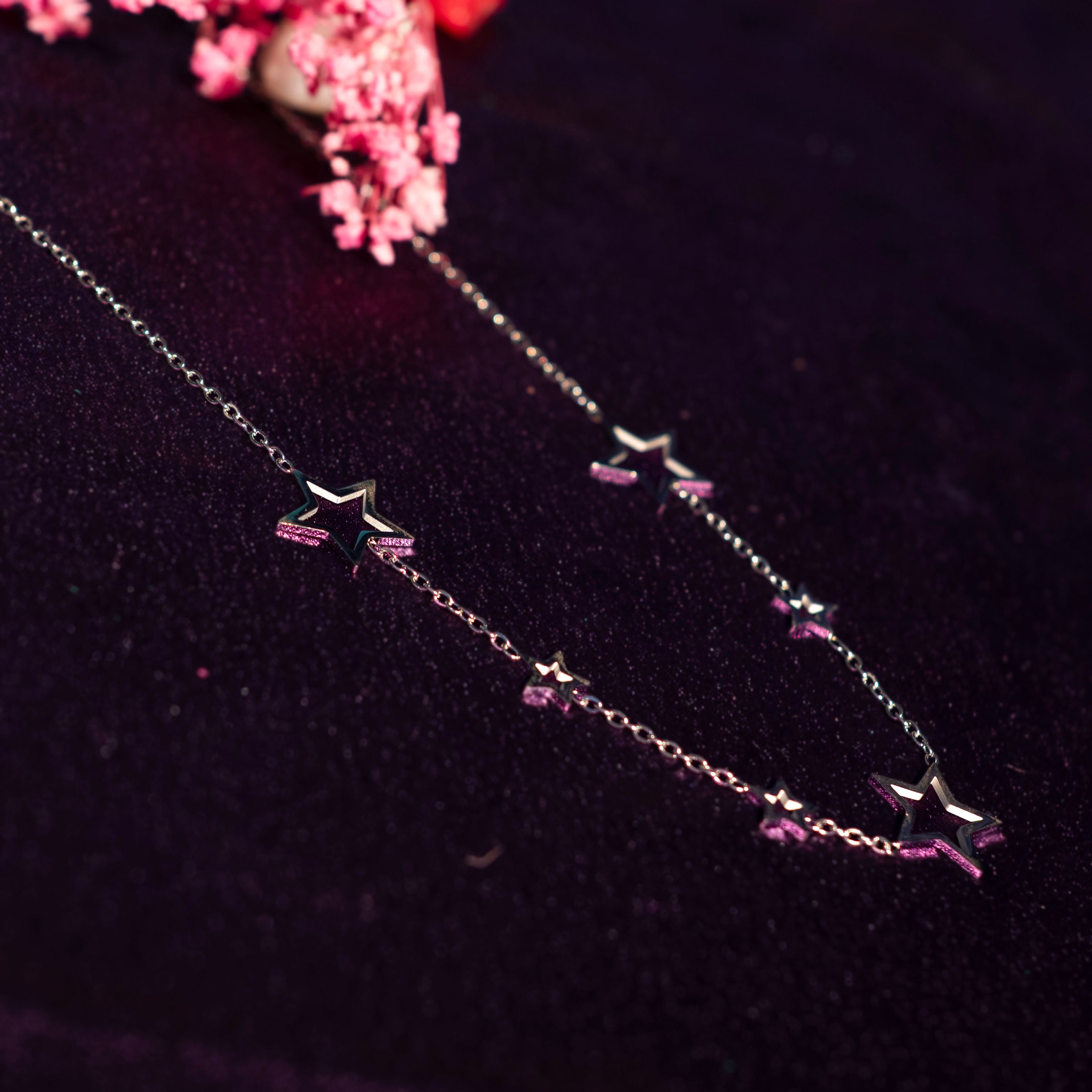 Starlight Silver Necklace