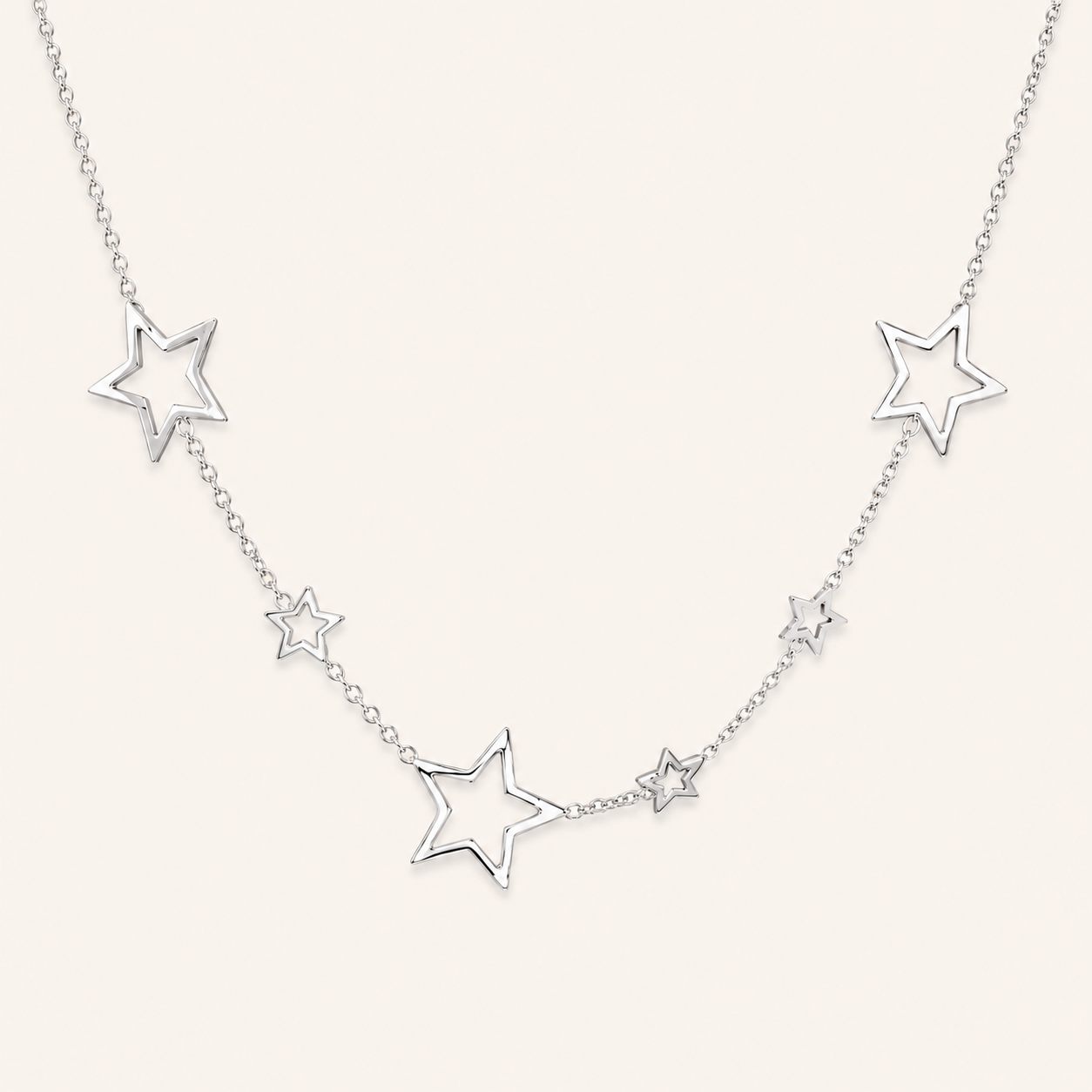 Starlight Silver Necklace