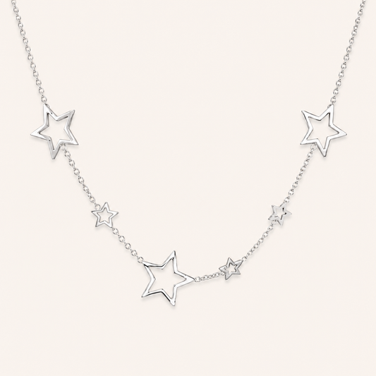 Starlight Silver Necklace