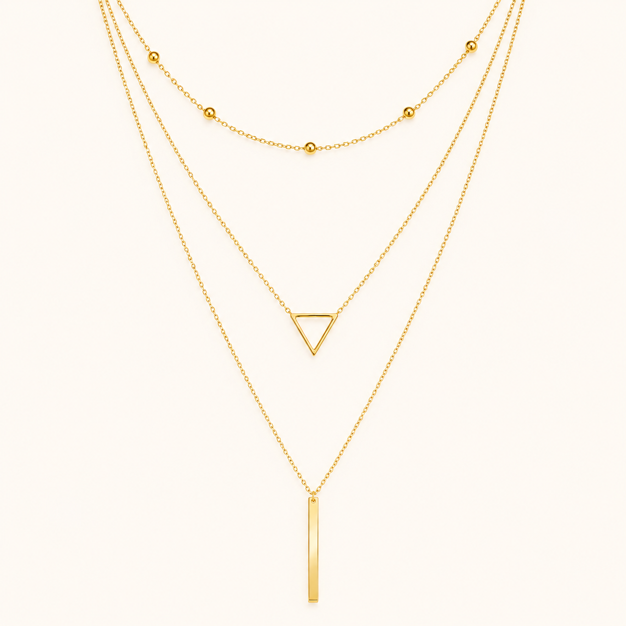 Urban Street Layered Necklace