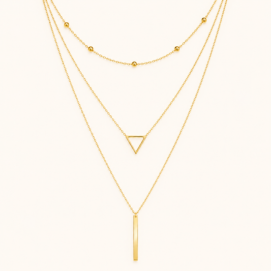 Urban Street Layered Necklace