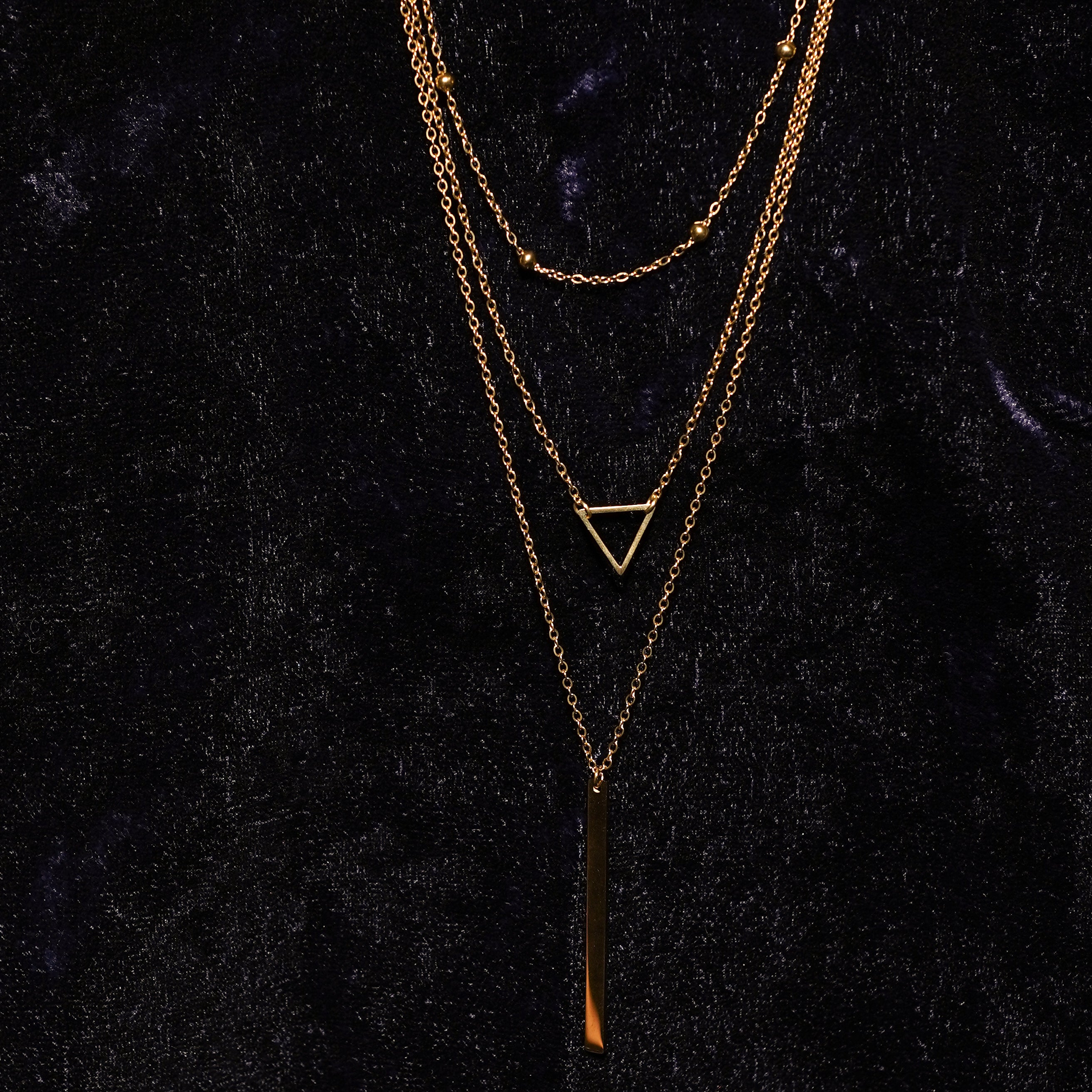 Urban Street Layered Necklace