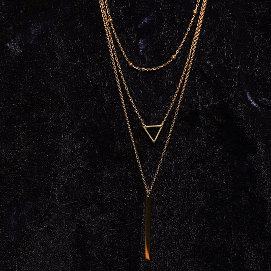 Urban Street Layered Necklace