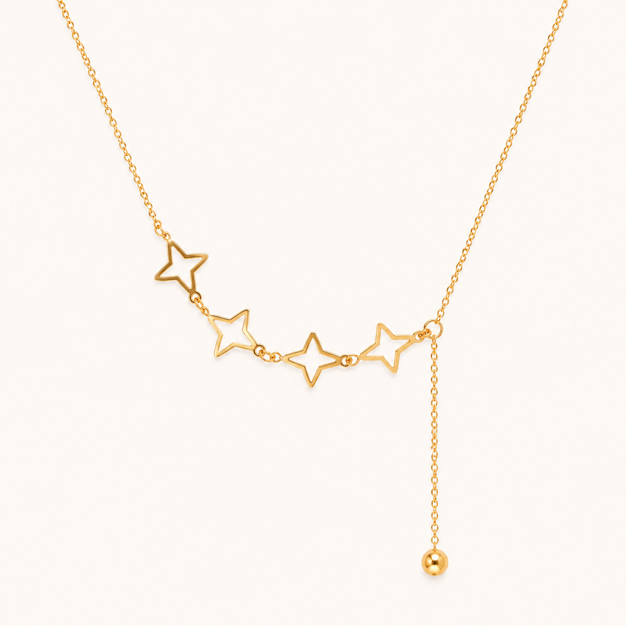 Whisper Heart Thin Chain Necklace