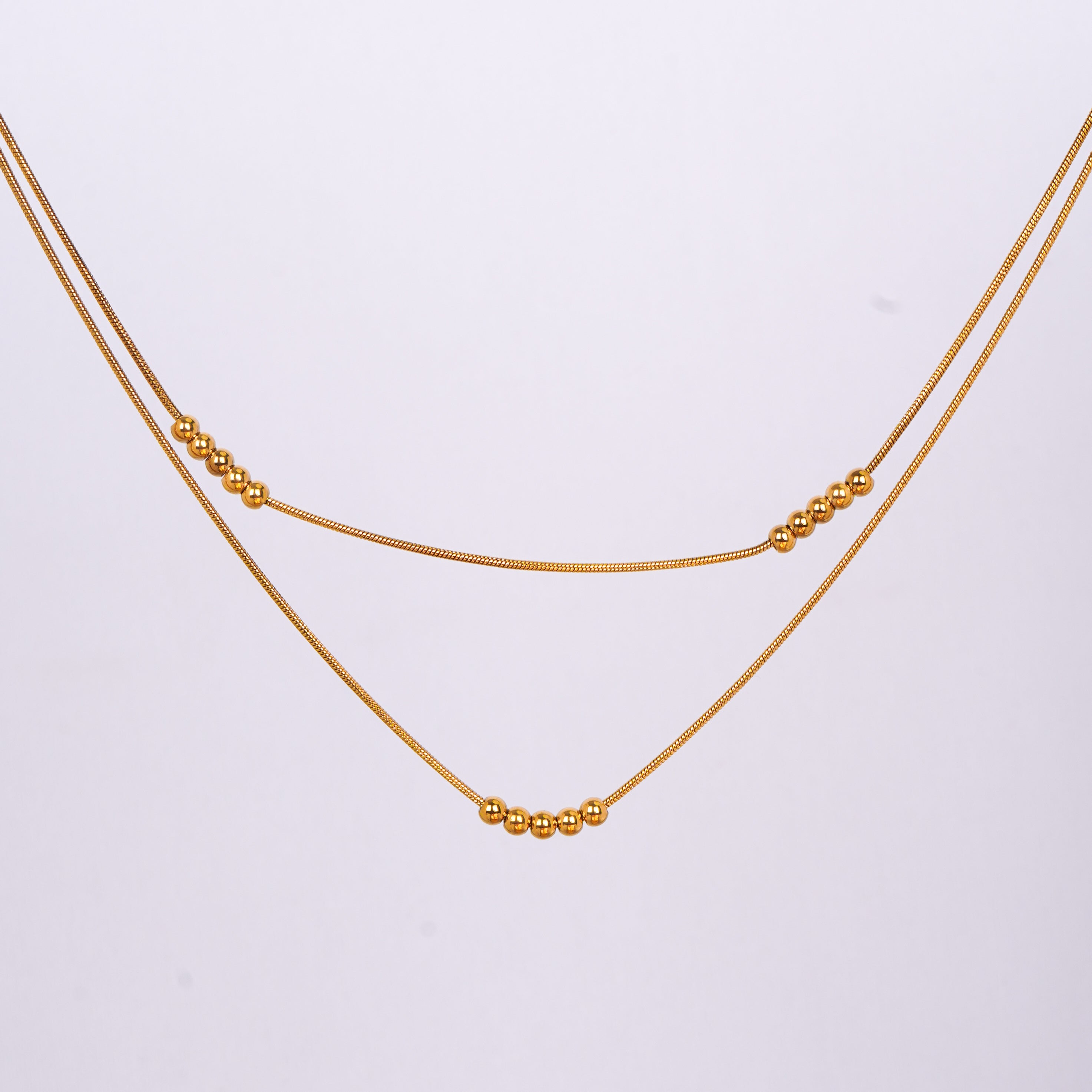 Golden Layered Necklace