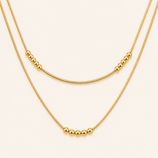 Golden Layered Necklace