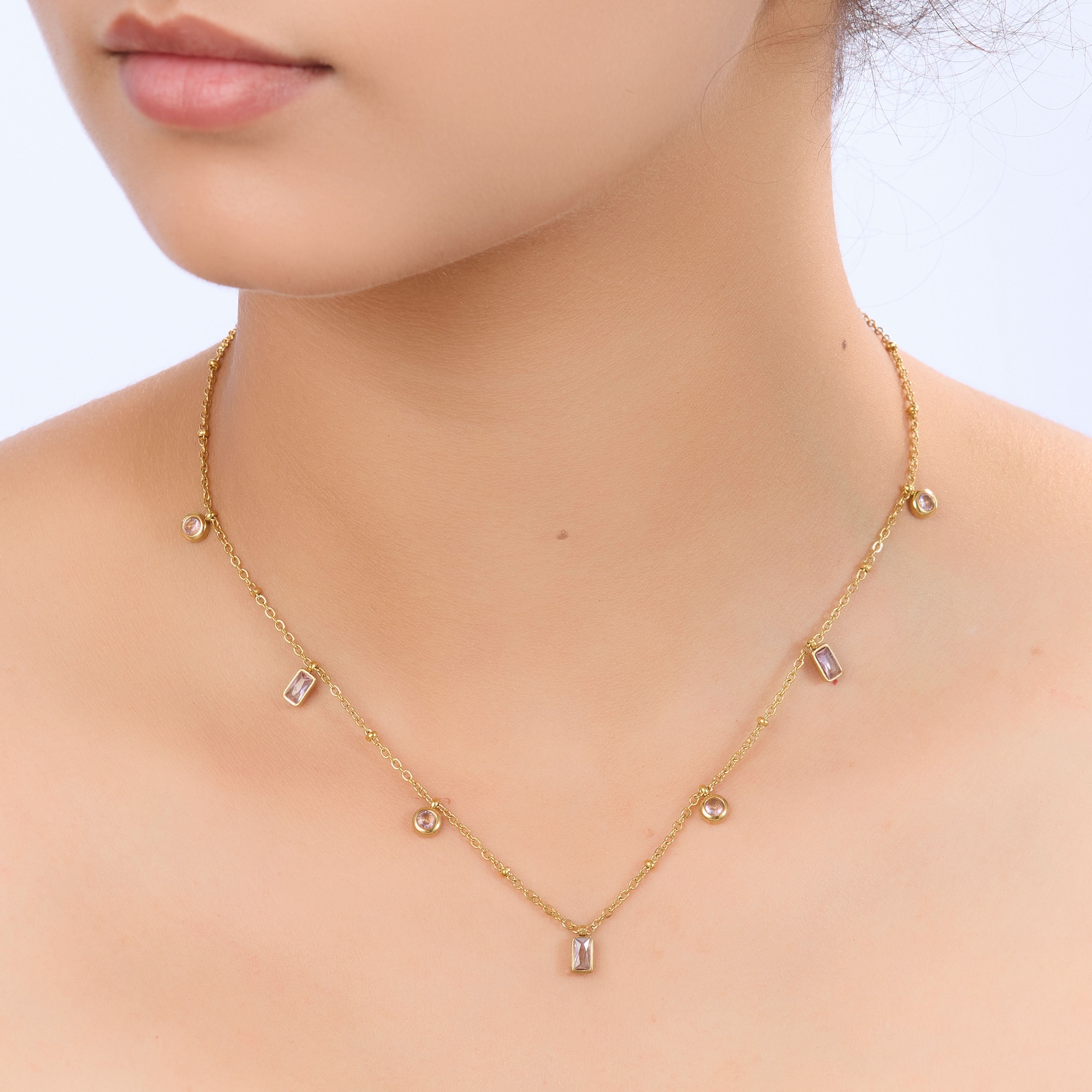 Rosé Radiant Choker