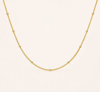 Classic Figaro Gold Chain Necklace