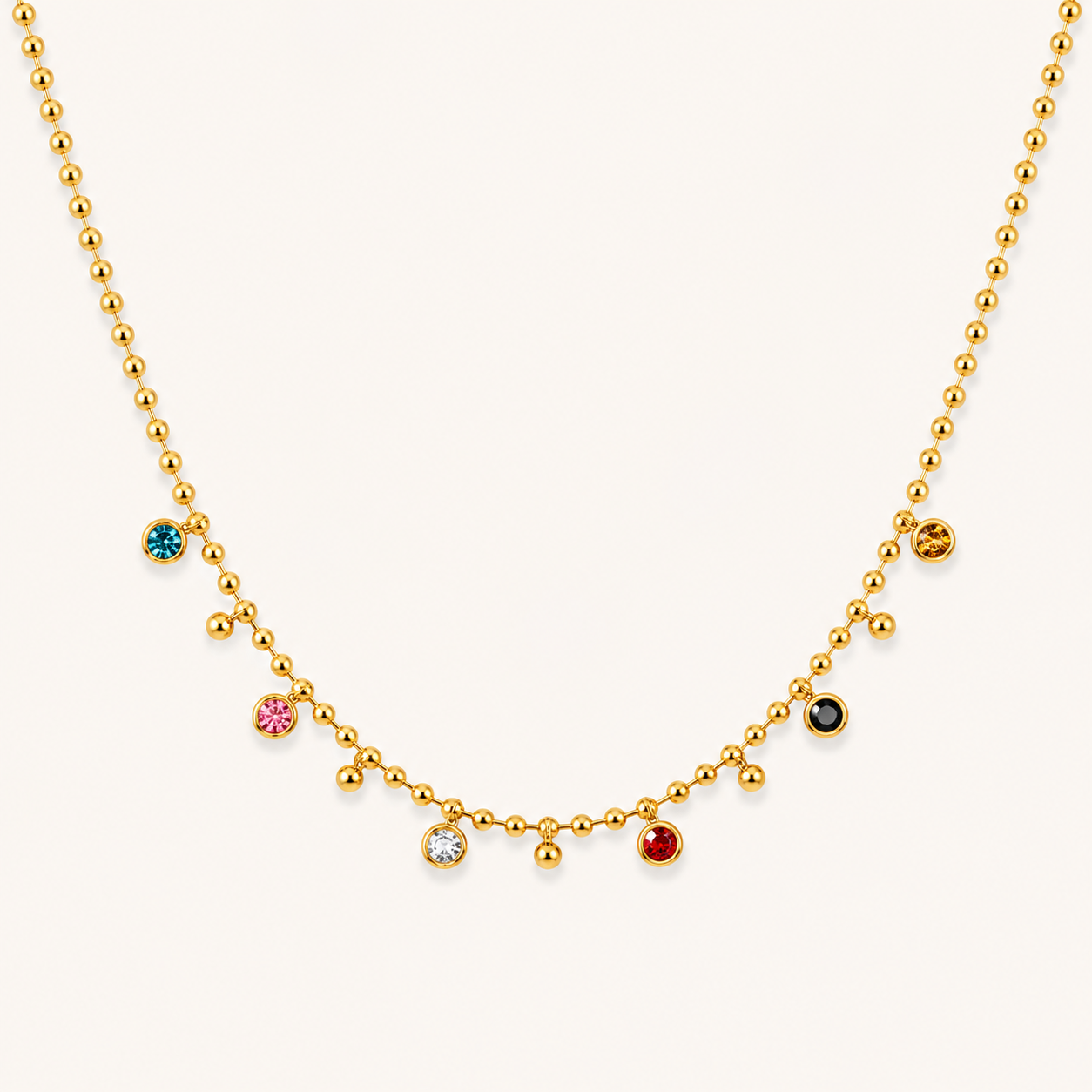 Nova Gleam Recta Collar Necklace