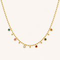 Nova Gleam Recta Collar Necklace