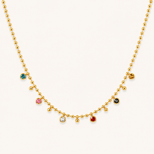 Nova Gleam Recta Collar Necklace
