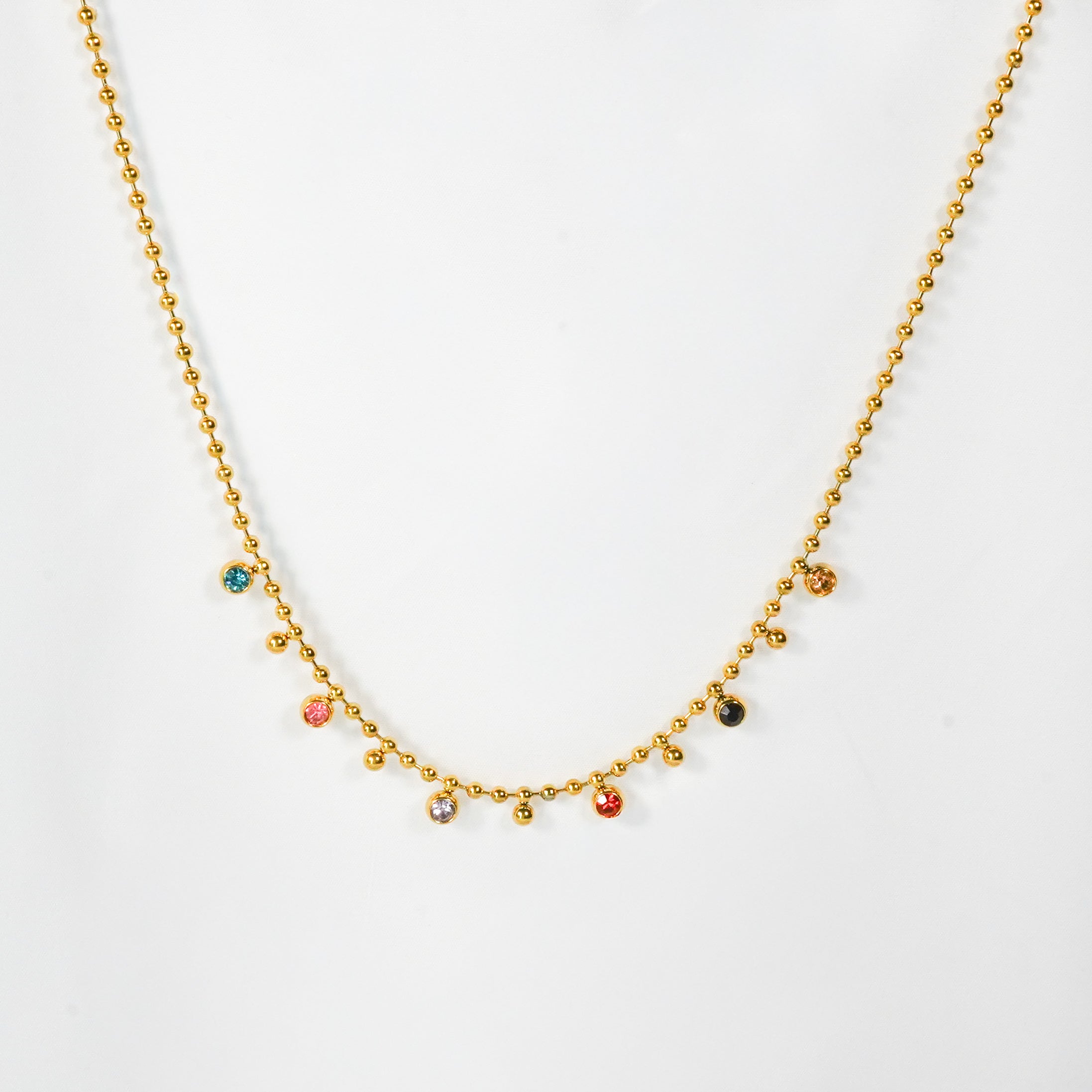Nova Gleam Recta Collar Necklace