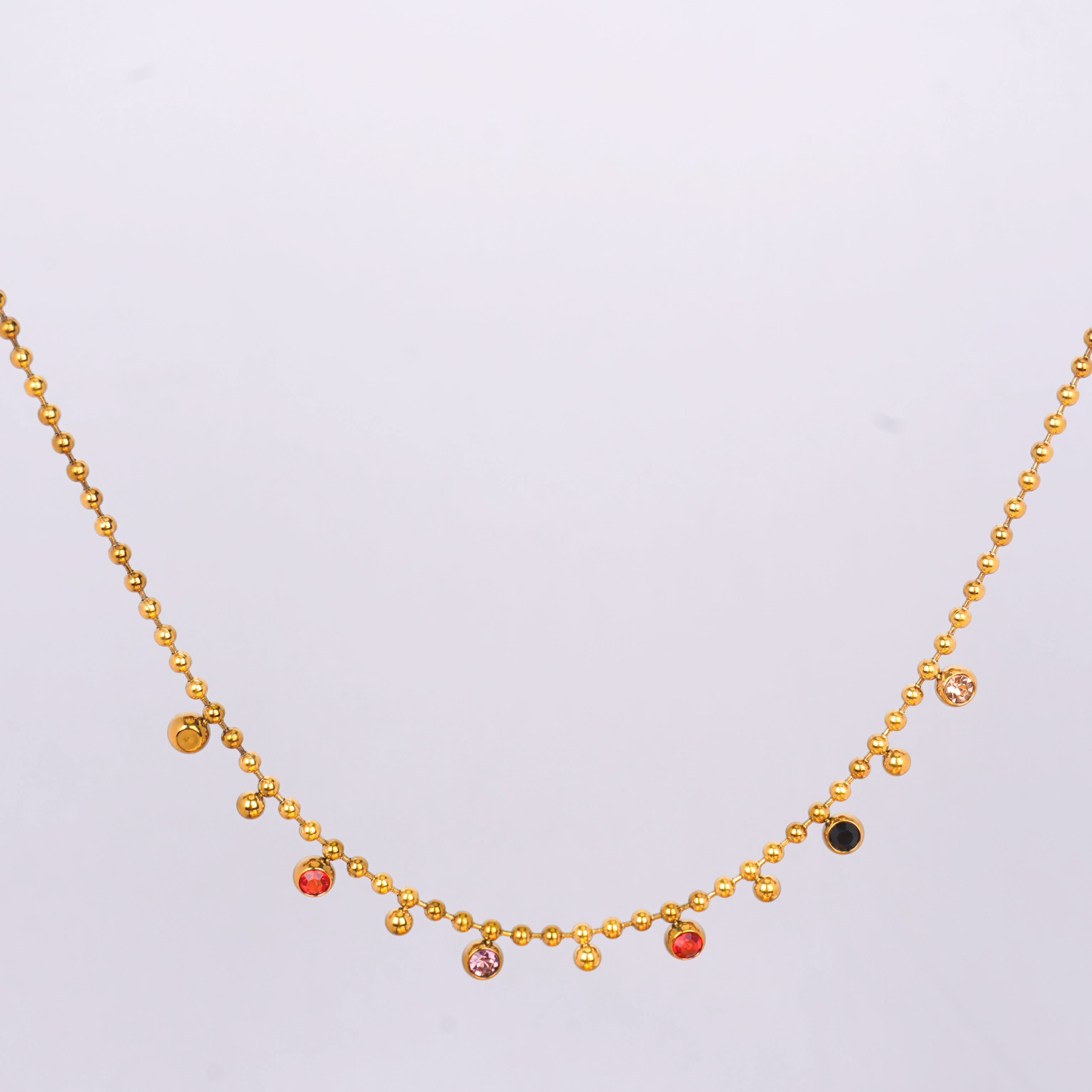 Nova Gleam Recta Collar Necklace
