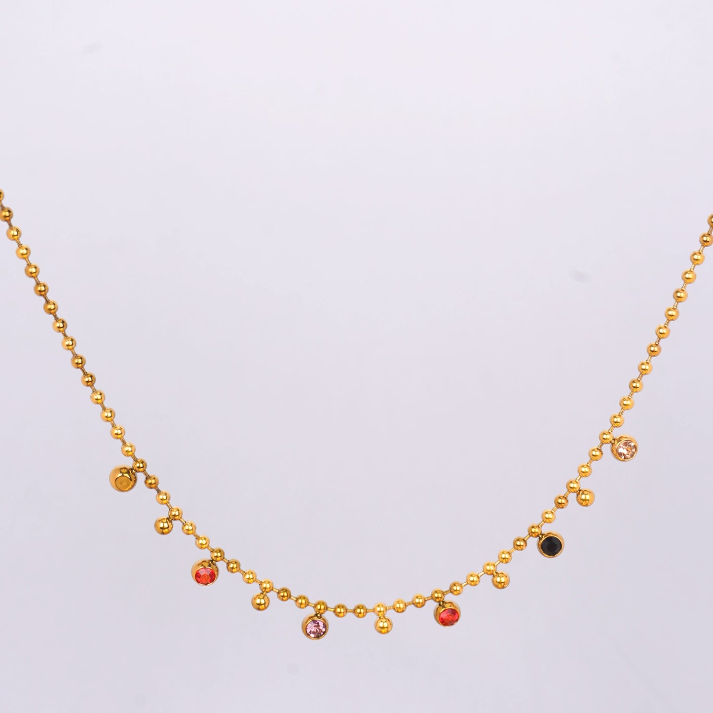 Nova Gleam Recta Collar Necklace