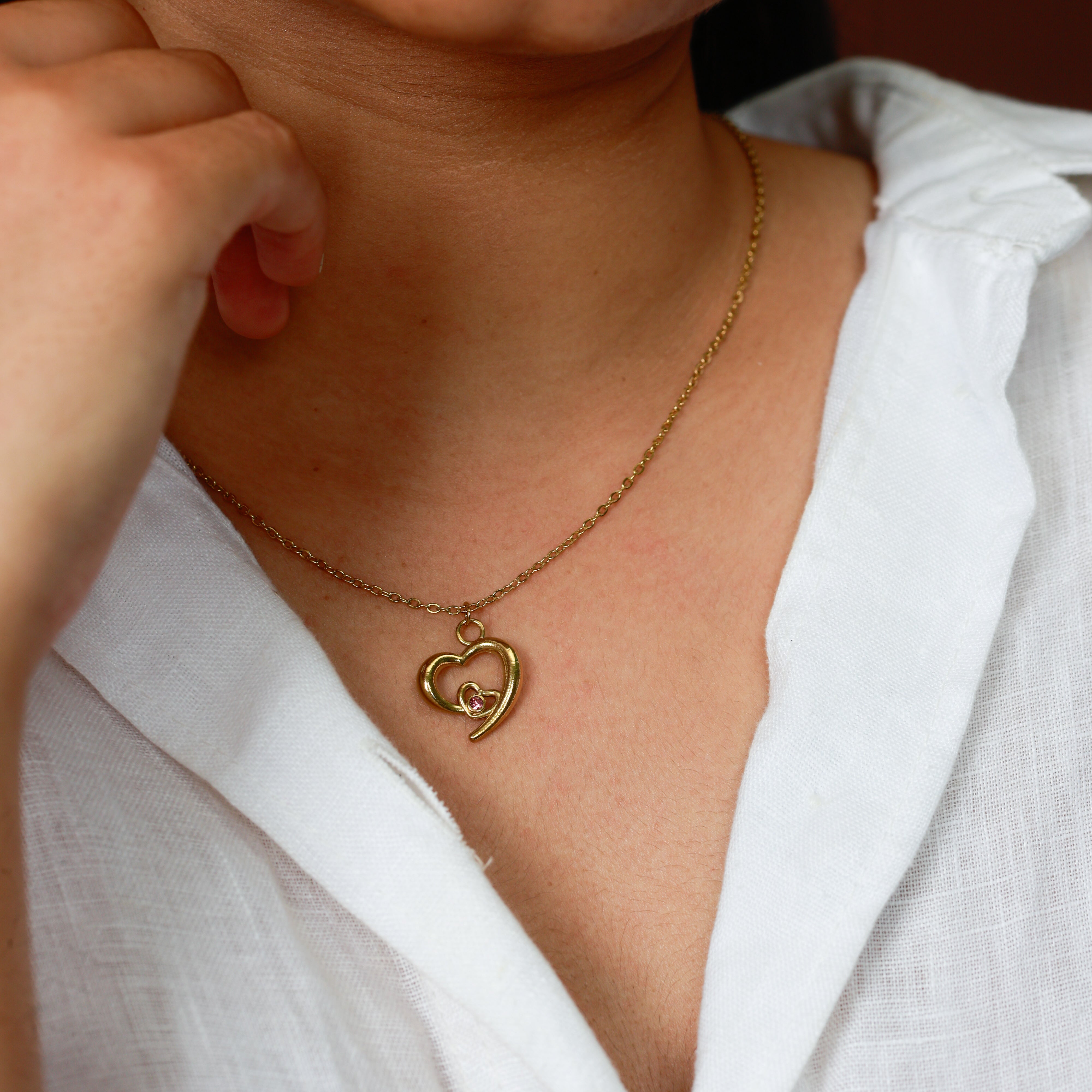 Diamond Love Necklace