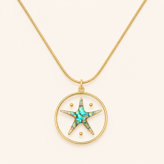Ocean Star Crystal Necklace